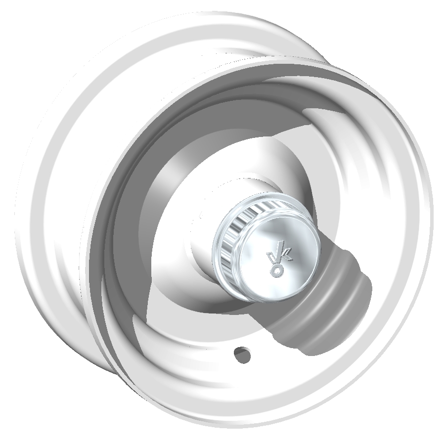 2.50Ax6 rim, integral hub, drawing 3009